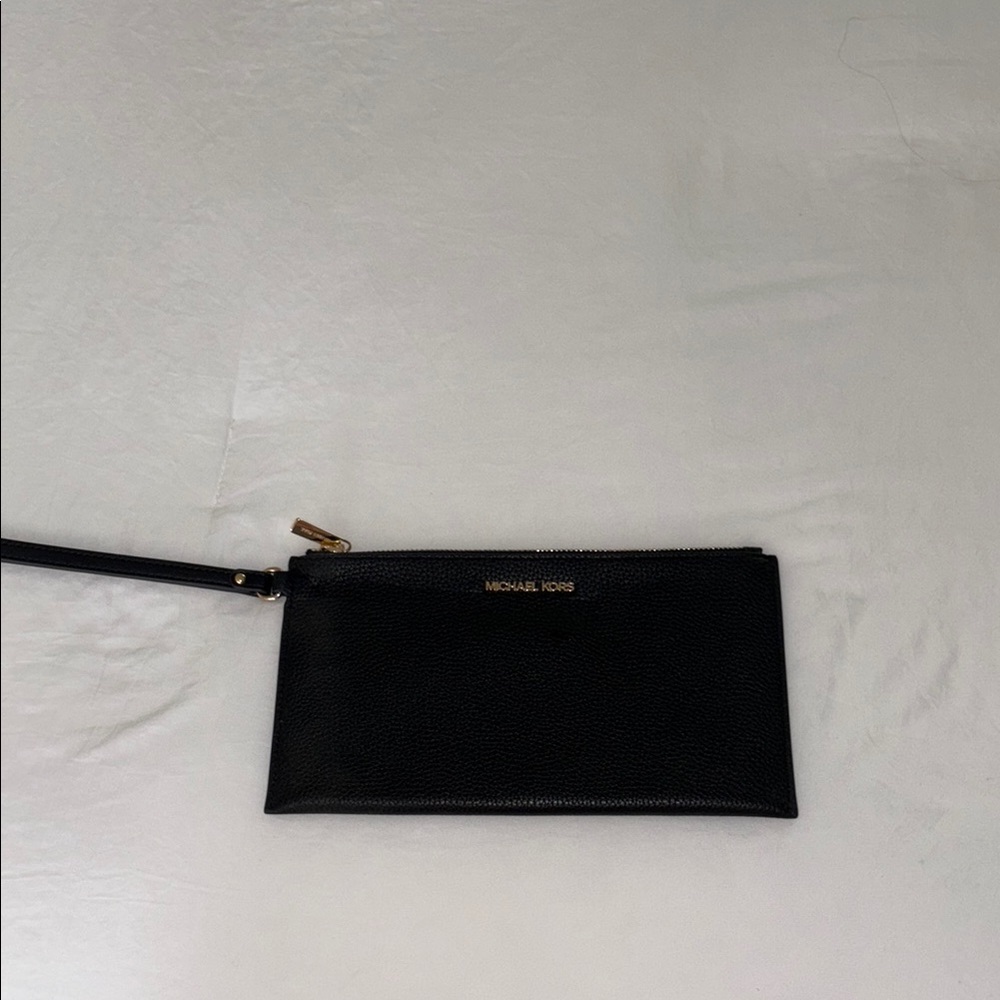 Michael Kors Black Wristlet